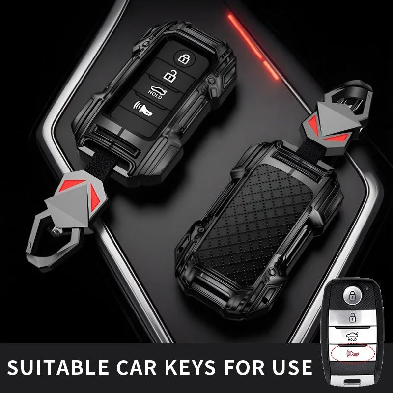 Protective Zinc Alloy Car Remote Key Fob Cover Case