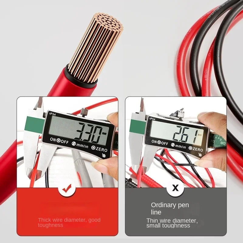 Digital Multimeter Needle Tip Probe Test Leads - 6