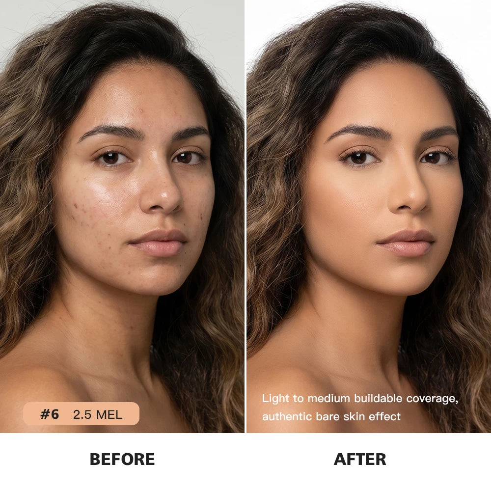 Matte Lightweight Liquid Foundation for Natural Pore-Minimizing Coverage - 3
