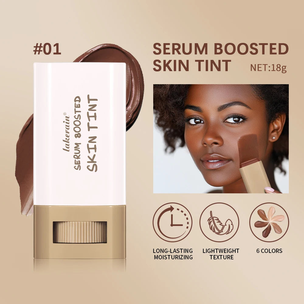 Matte Foundation Stick and Pressed Powder Beauty Set