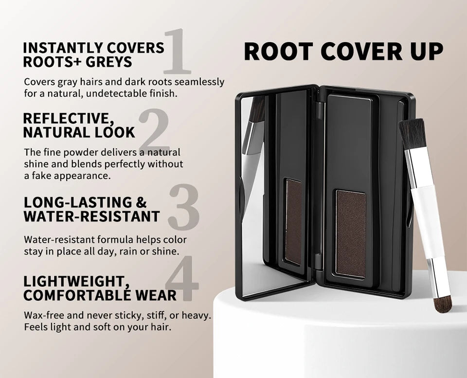 Waterproof Hairline Shadow and Root Cover Up Powder