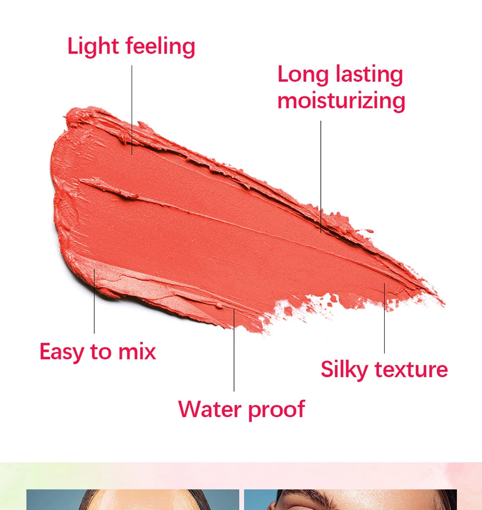 Cream Blush Stick for Lips and Cheeks - 21