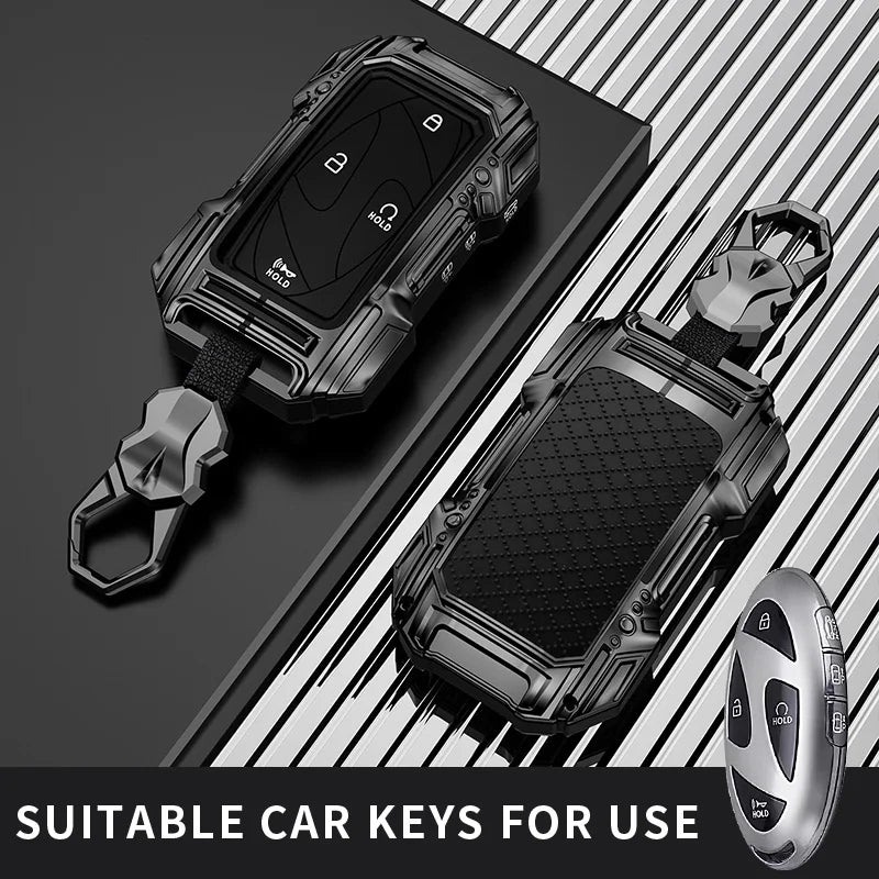 Protective Zinc Alloy Car Key Case Cover for Hyundai