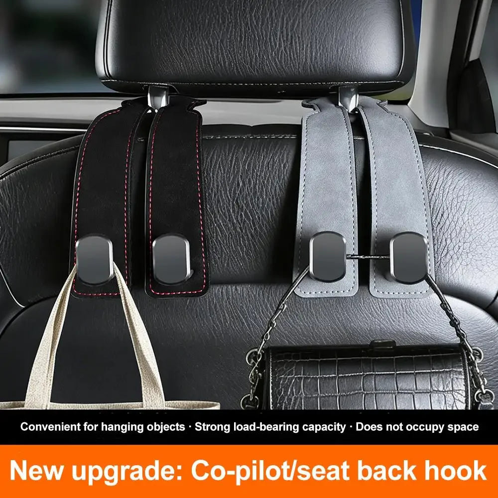 Universal 2-in-1 Car Headrest Hook and Storage Hanger - 8