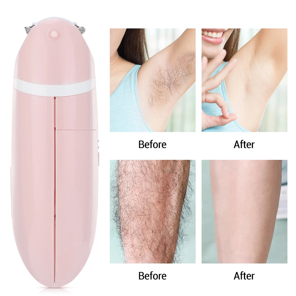Compact Electric Hair Remover for Women
