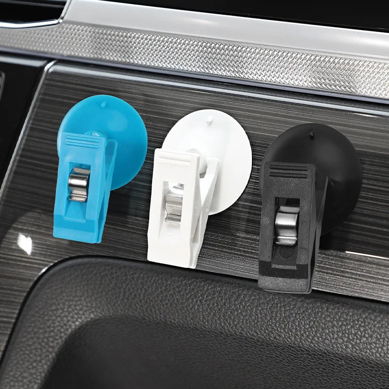 Suction Cup Car Window and Windshield Clip Holder
