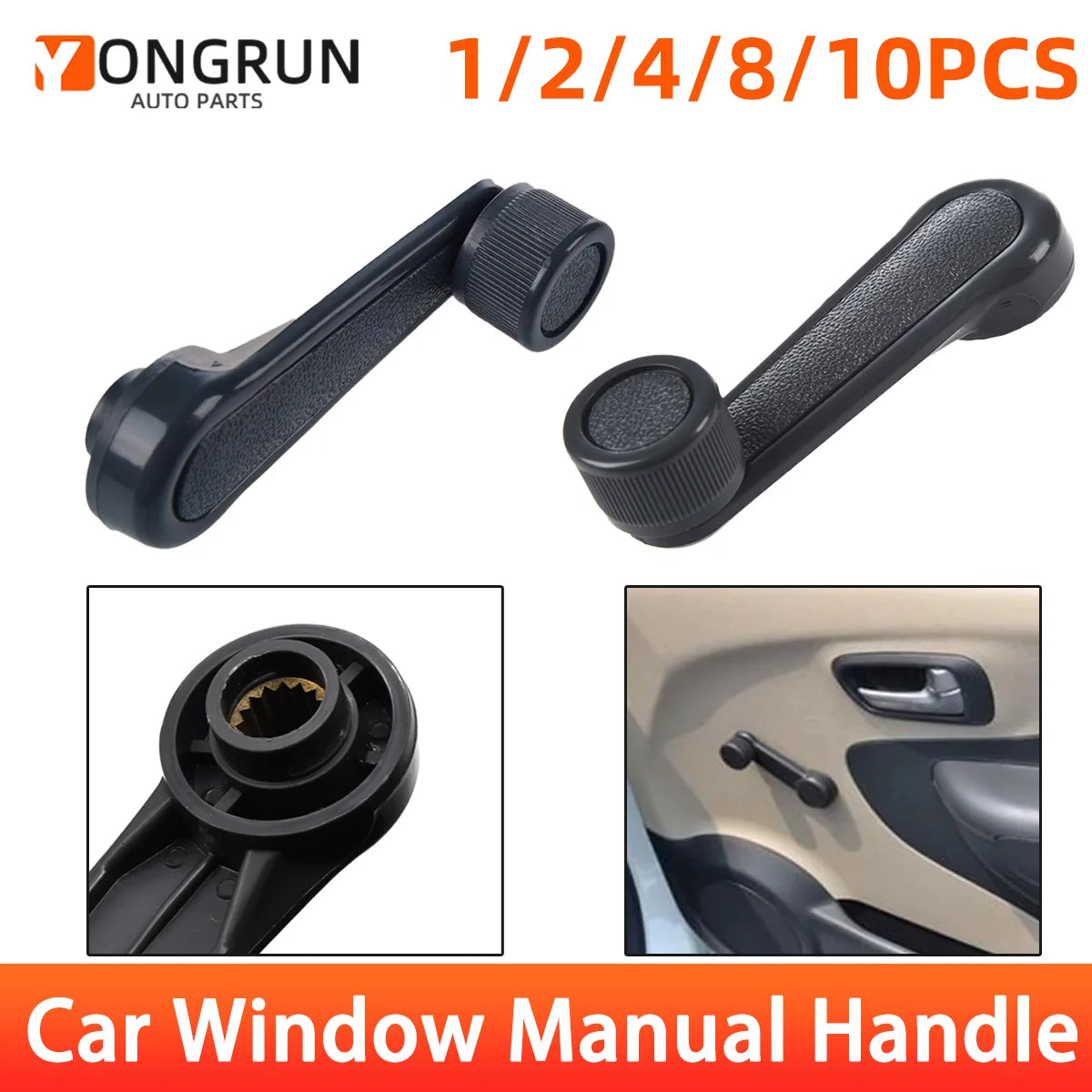 Universal Manual Car Window Crank Replacement Handle