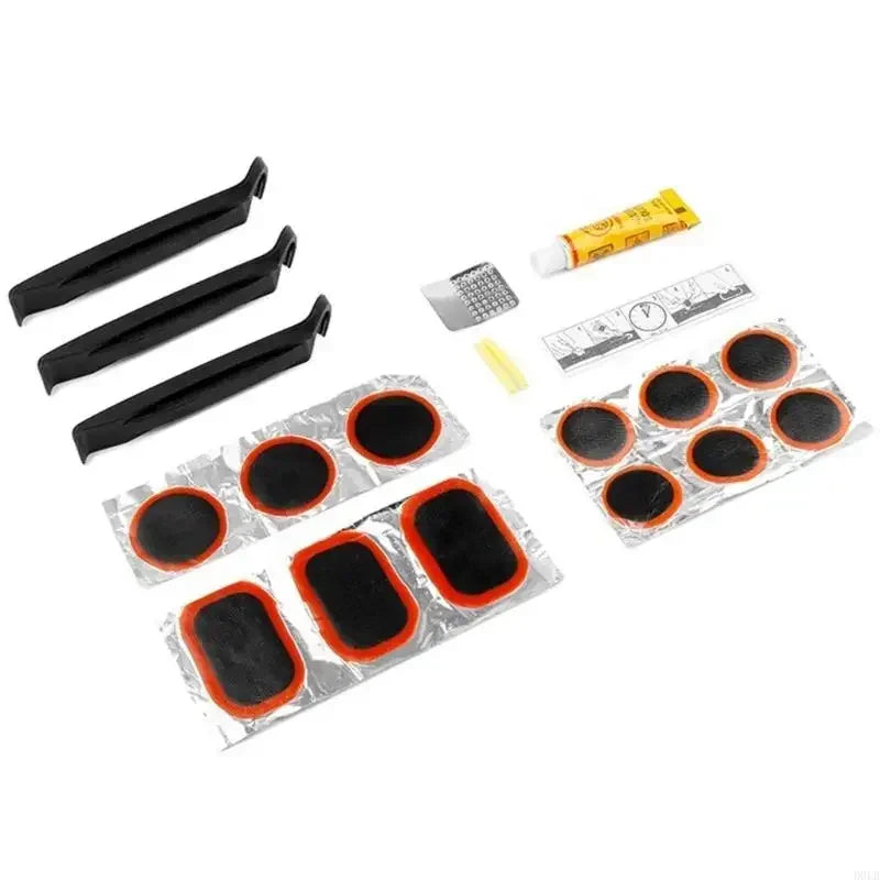Portable Bicycle Tire Repair Kit for Quick Puncture Fixes