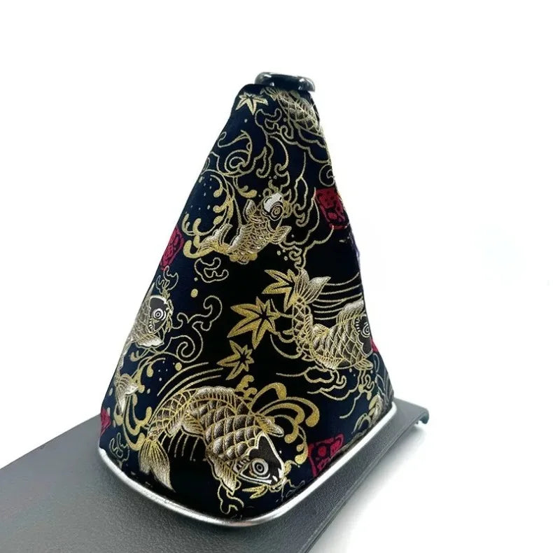 Japanese Kimono Style Car Gear Shift Knob Cover - 6