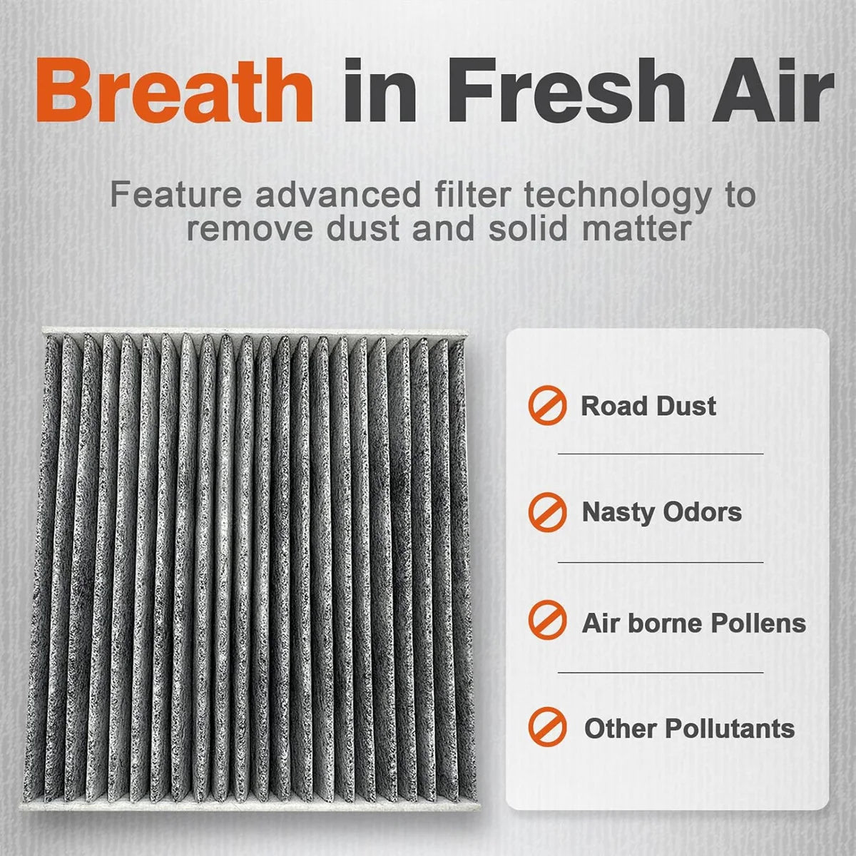 Replacement Cabin Air Filter for Toyota Vehicles