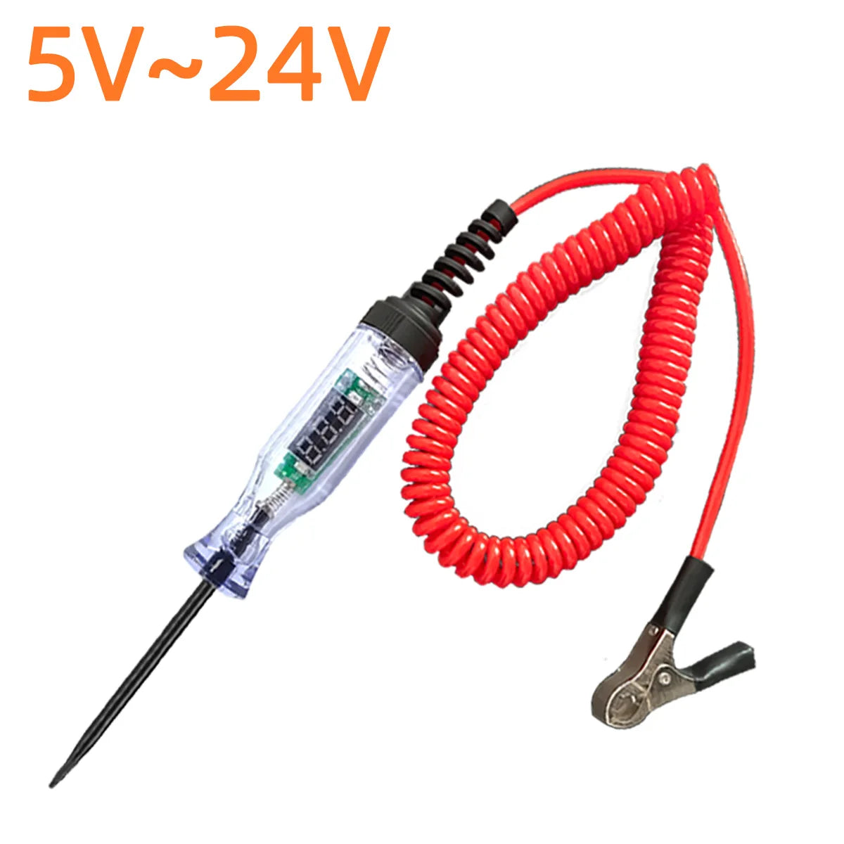 Digital Automotive Voltage Circuit Tester Pen - 8