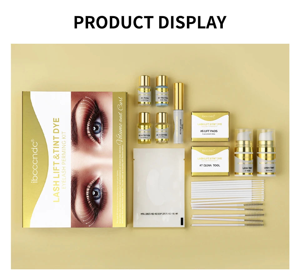 Professional Eyebrow Lamination and Tinting DIY Kit
