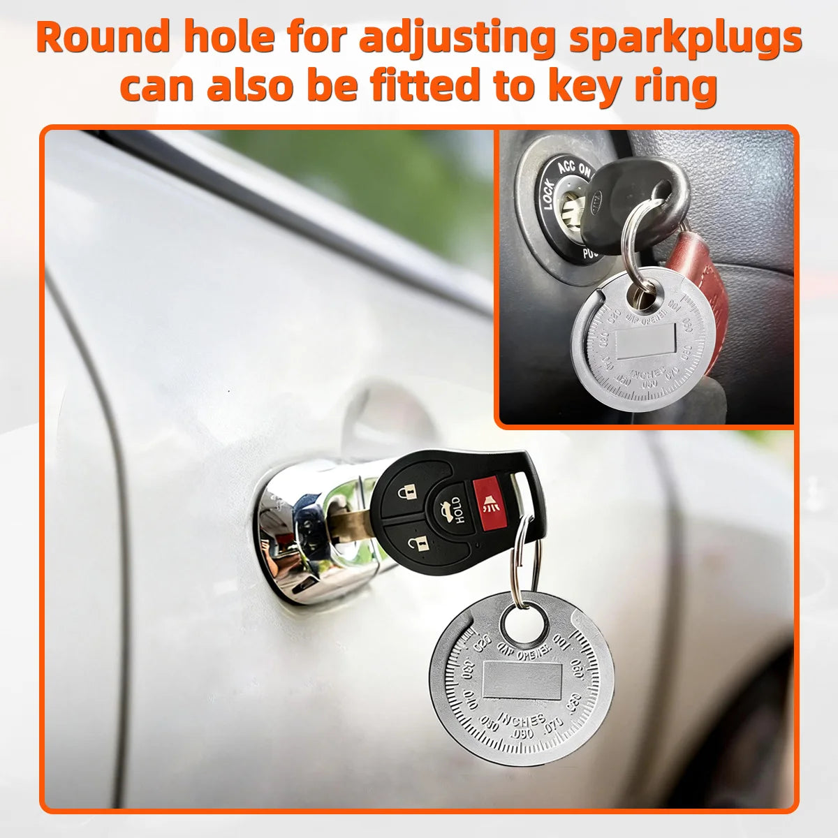 Precision Spark Plug Gap Measuring Tool