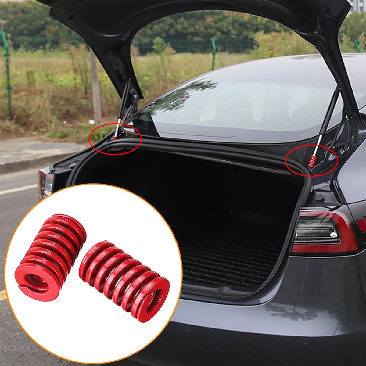 Trunk Tailgate Automatic Lifting Compression Springs - 6