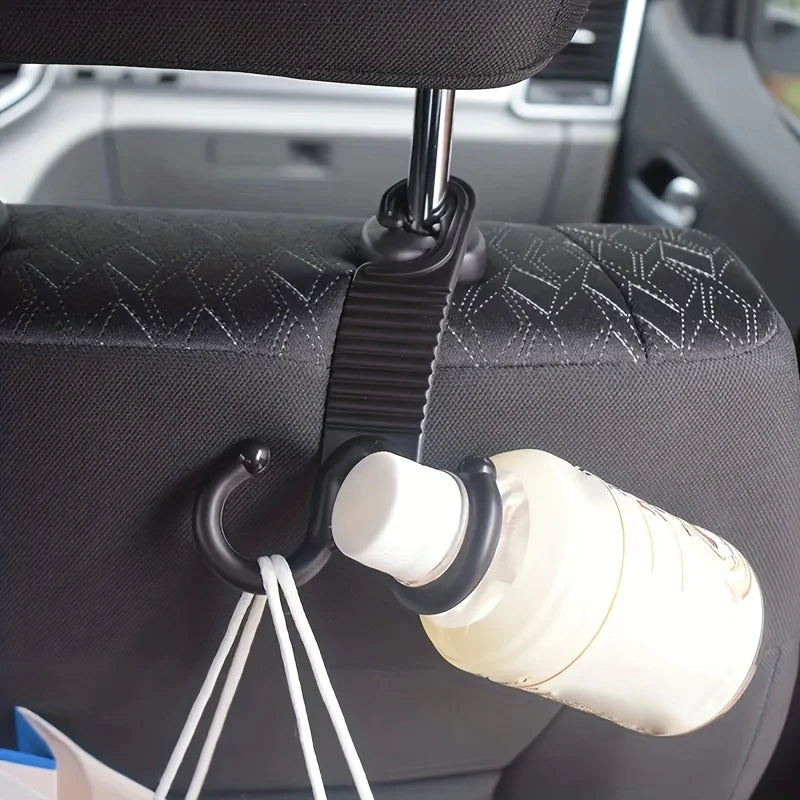 Multifunctional Hidden Car Seat Headrest Hooks