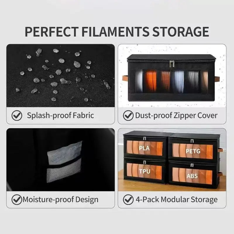 Moisture-Proof 3D Printer Filament Storage Box
