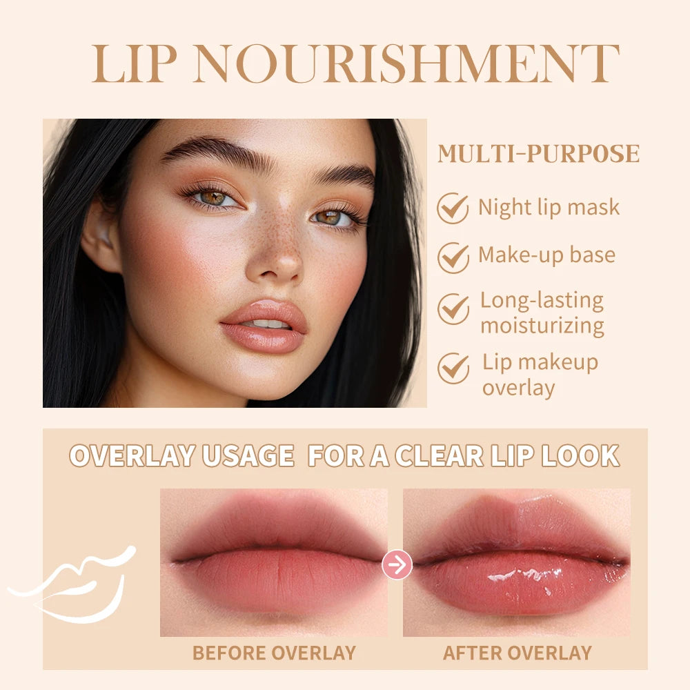 Moisturizing Lip Balm Butter for Glossy Hydrated Lips