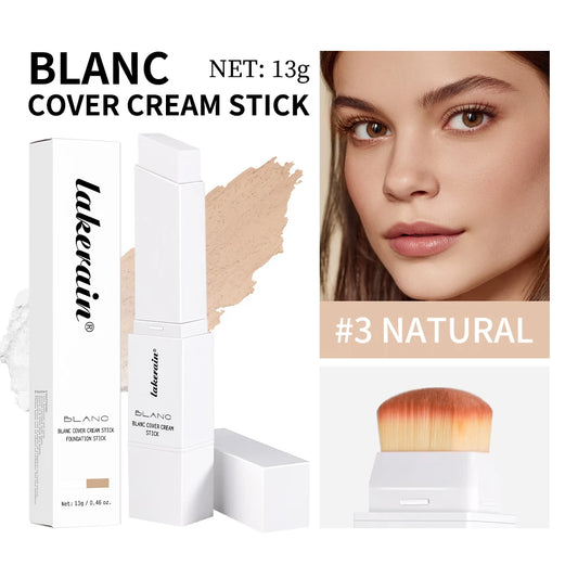 Color-Changing Foundation Stick with Built-in Brush