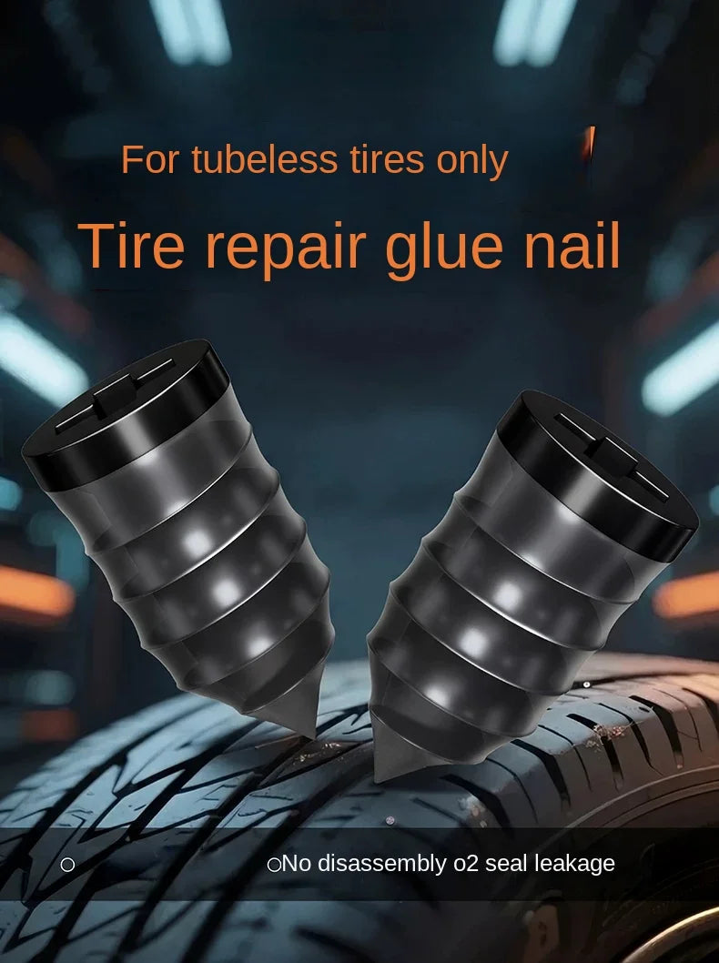 Universal Tire Repair Rubber Nails Puncture Patch Kit for Vehicles