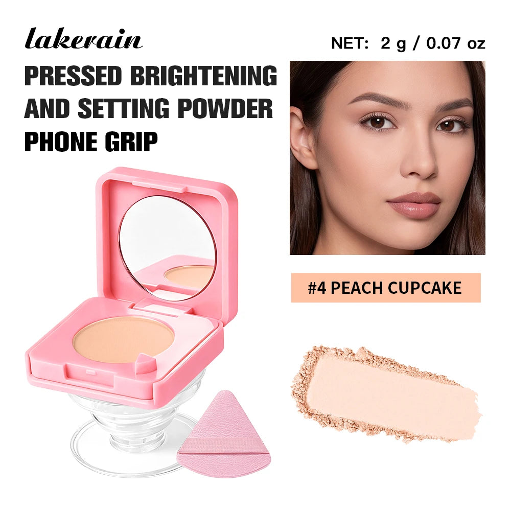 2-in-1 Matte Pressed Setting Powder and Phone Grip