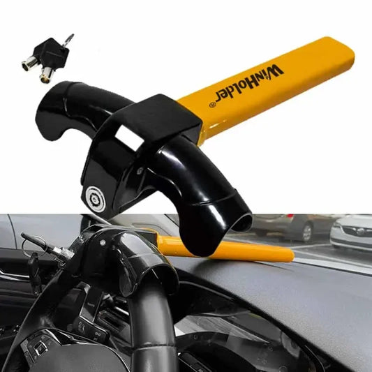 Heavy Duty Anti-Theft Rotary Steering Wheel Lock