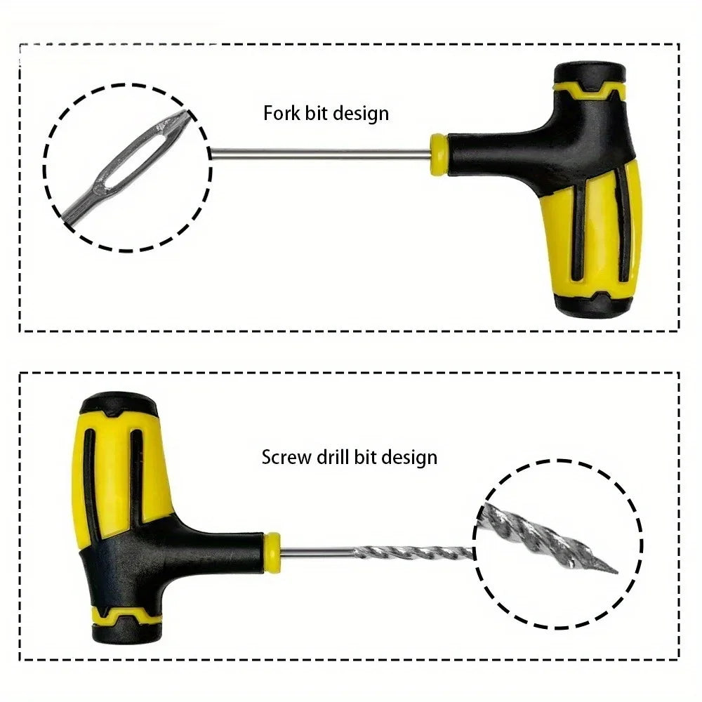 Emergency Universal Tire Repair Tool Kit - 4