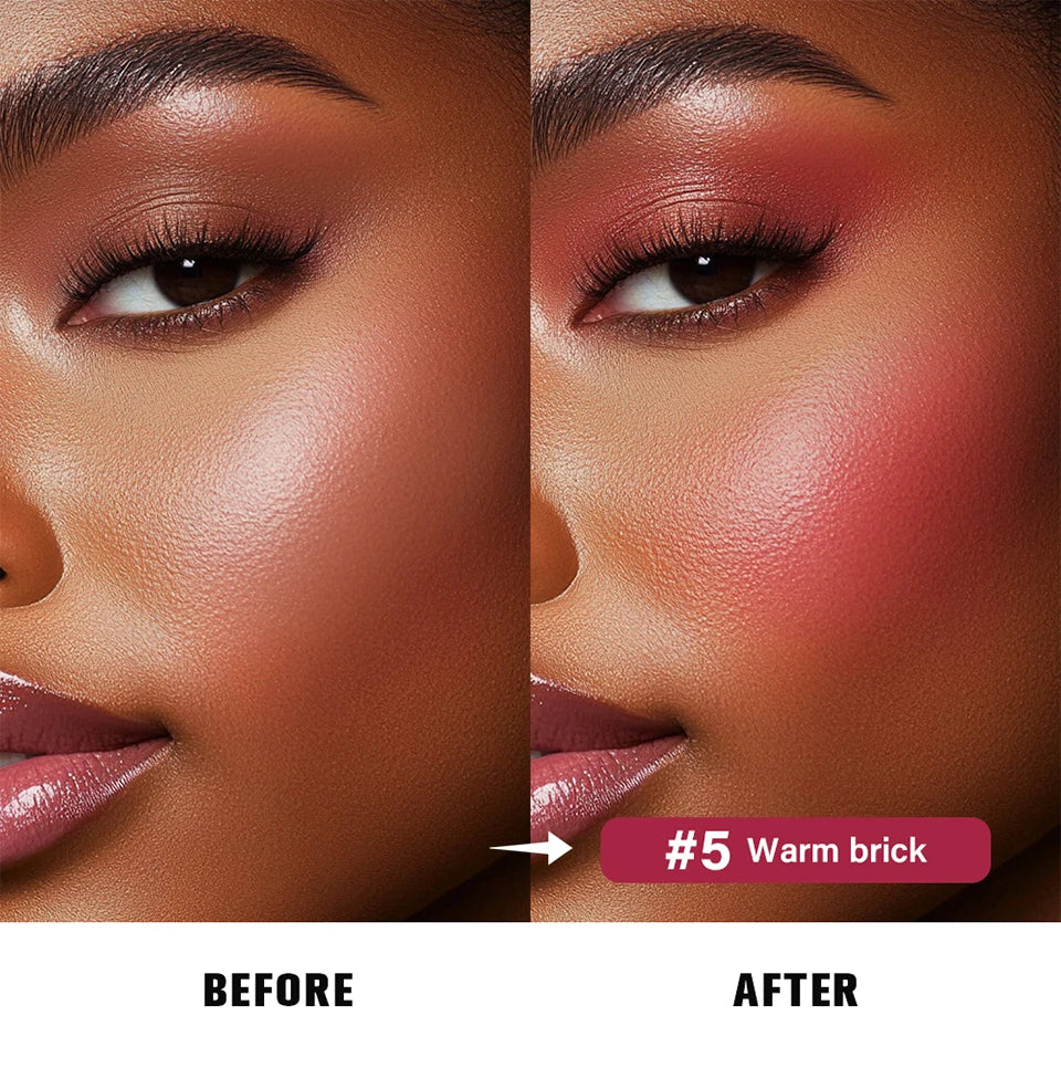 Liquid Blush Stick with Sponge Tip for Natural Cheeks