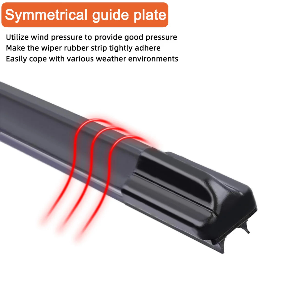 All-Weather Double Rubber Car Windshield Wiper Blade