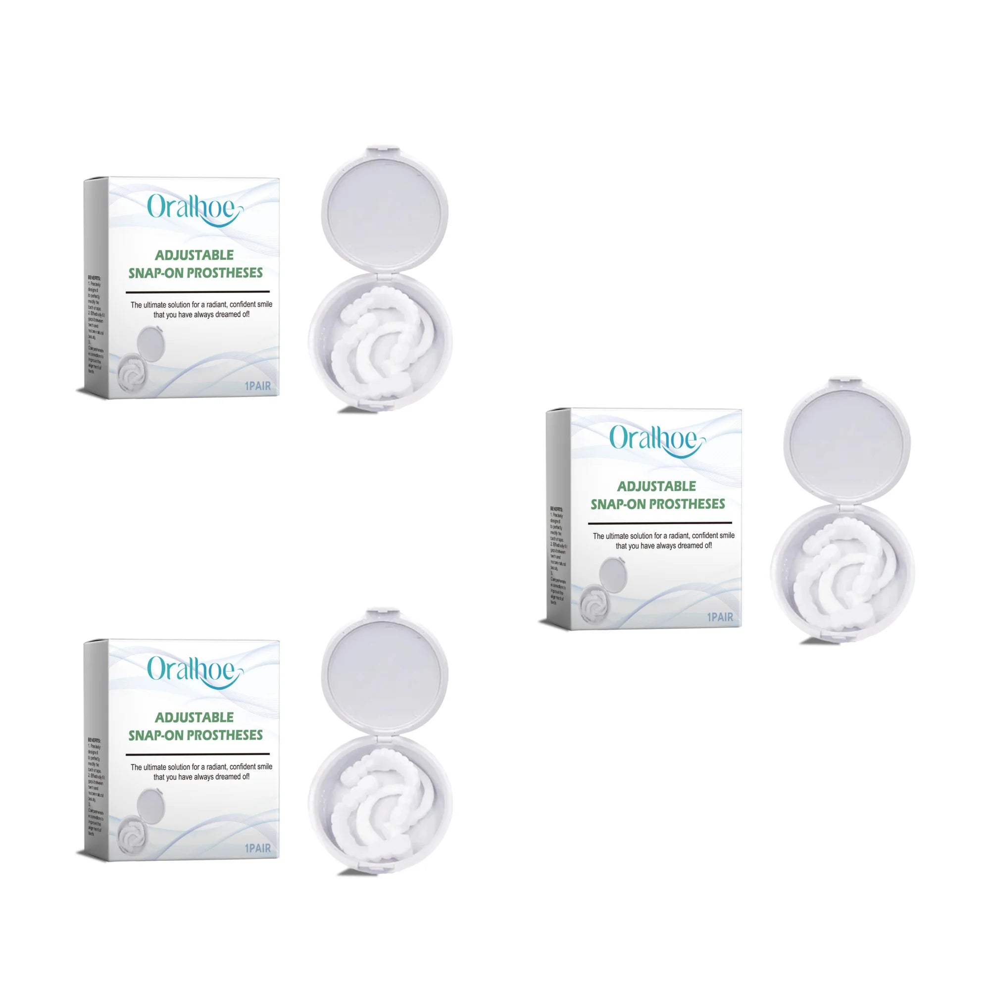 Adjustable Snap-On Dentures for Instant Smile Makeover - 14