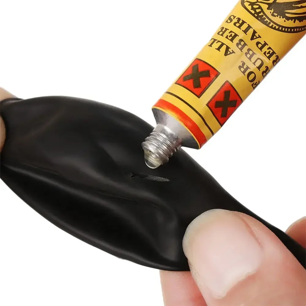 Rubber Cement Glue for Bicycle Tire Inner Tube Repairs
