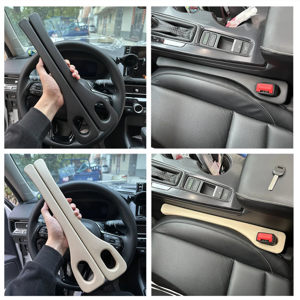 Car Seat Gap Organizer and Leak-Proof Filler Strip - 5