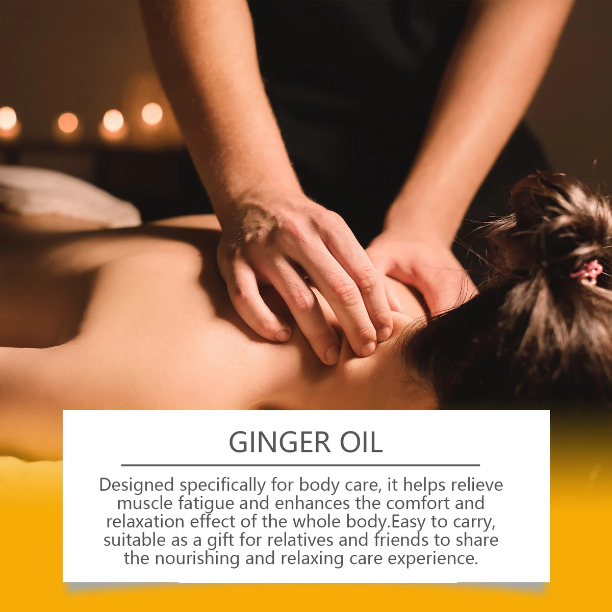 Ginger Essential Oil for Muscle Relief and Skin Hydration