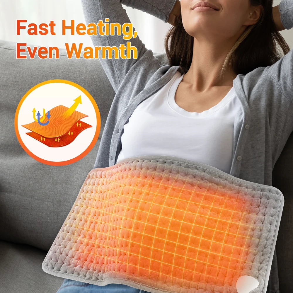 Electric Heating Pad for Back and Waist Pain Relief - 7