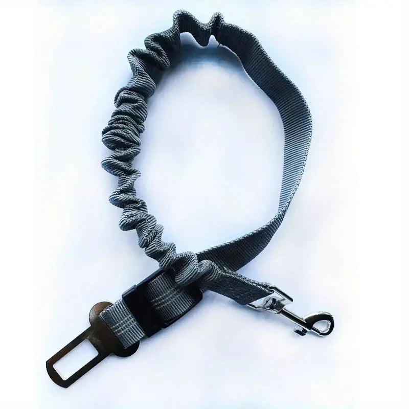 Reflective Adjustable Dog Seat Belt for Car Travel - 19