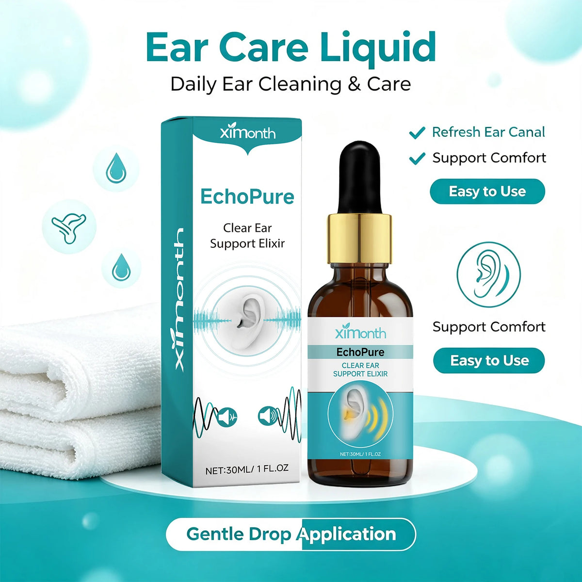 Ear Wax Removal and Tinnitus Relief Drops