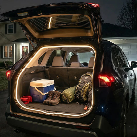 Automatic LED Trunk and Cargo Interior Light Strip