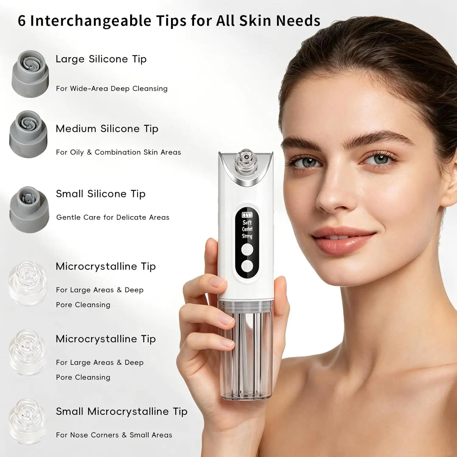 Hydrating Electric Pore Vacuum Blackhead Remover - 4