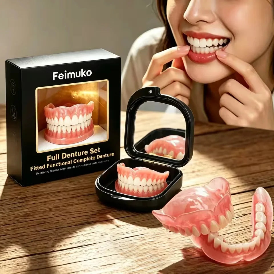 Full Mouth Silicone Denture Set for Natural Smile - 7