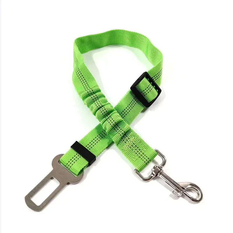 Reflective Adjustable Dog Seat Belt for Car Travel - 22