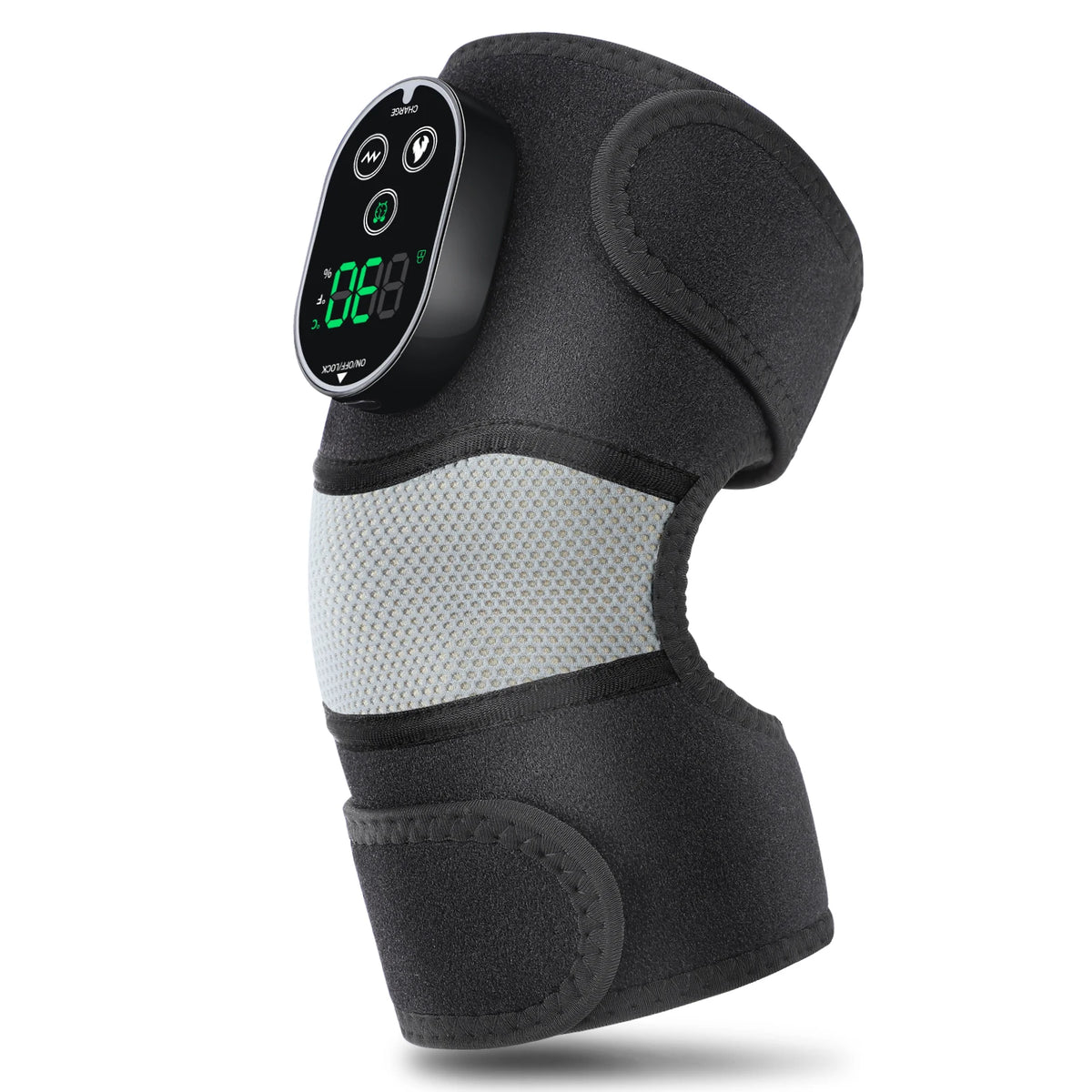 Heated Vibrating Knee Massager Wrap for Joint Pain Relief