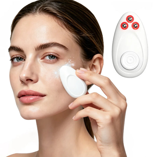 Vibration Eye Massager with Ice-Cooling Roller Balls