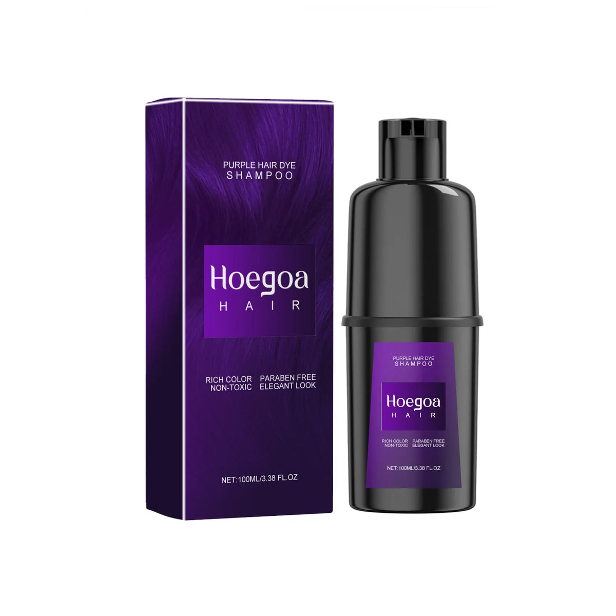Instant Nourishing Hair Color Dye Shampoo