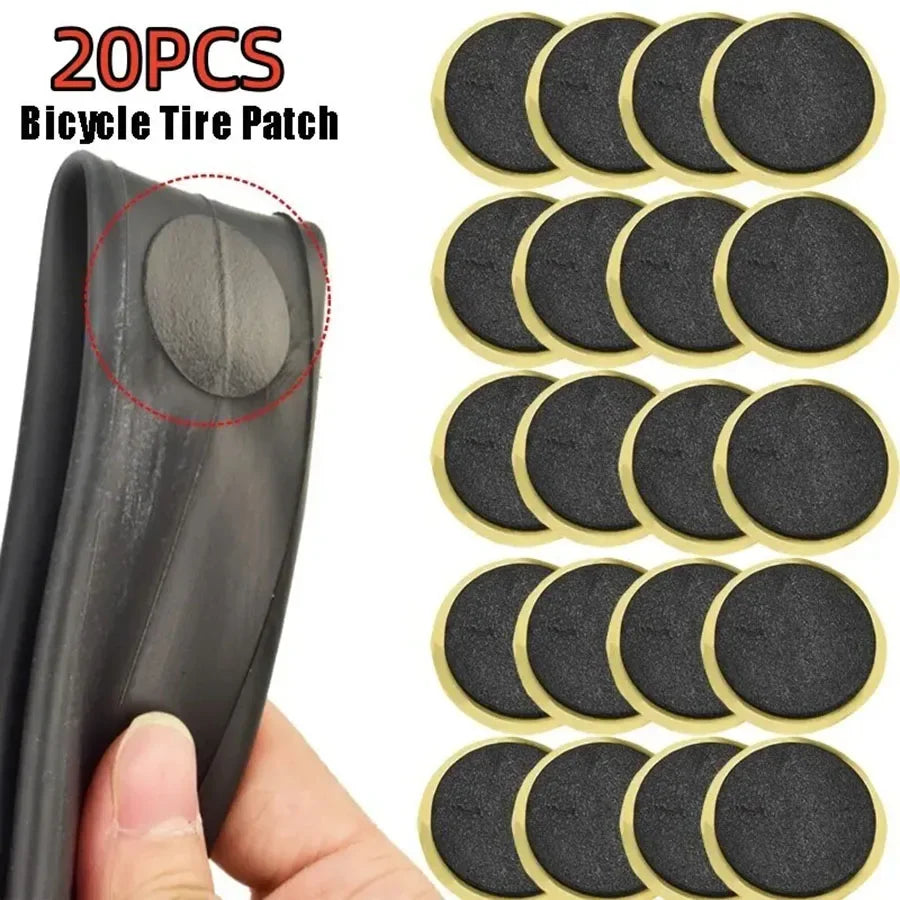 Glue-Free Bicycle Tire Repair Patches - 8