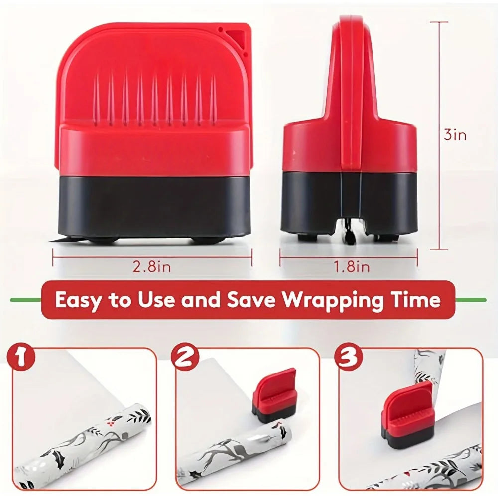 Portable Gift Wrapping Paper Cutter Tool