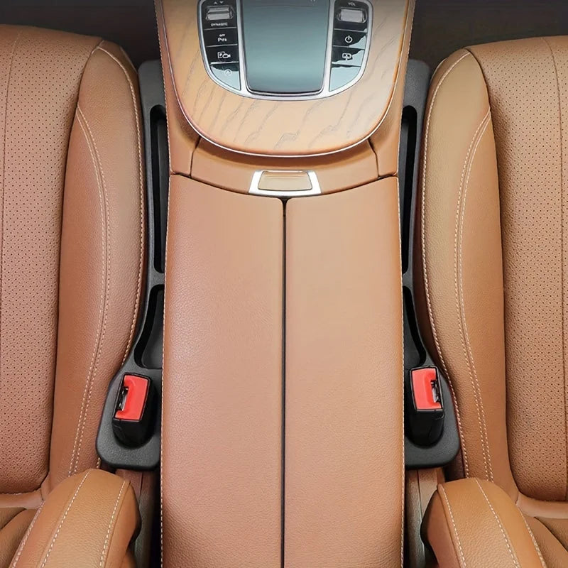Universal Car Seat Gap Organizer and Anti-Leak Filler - 2