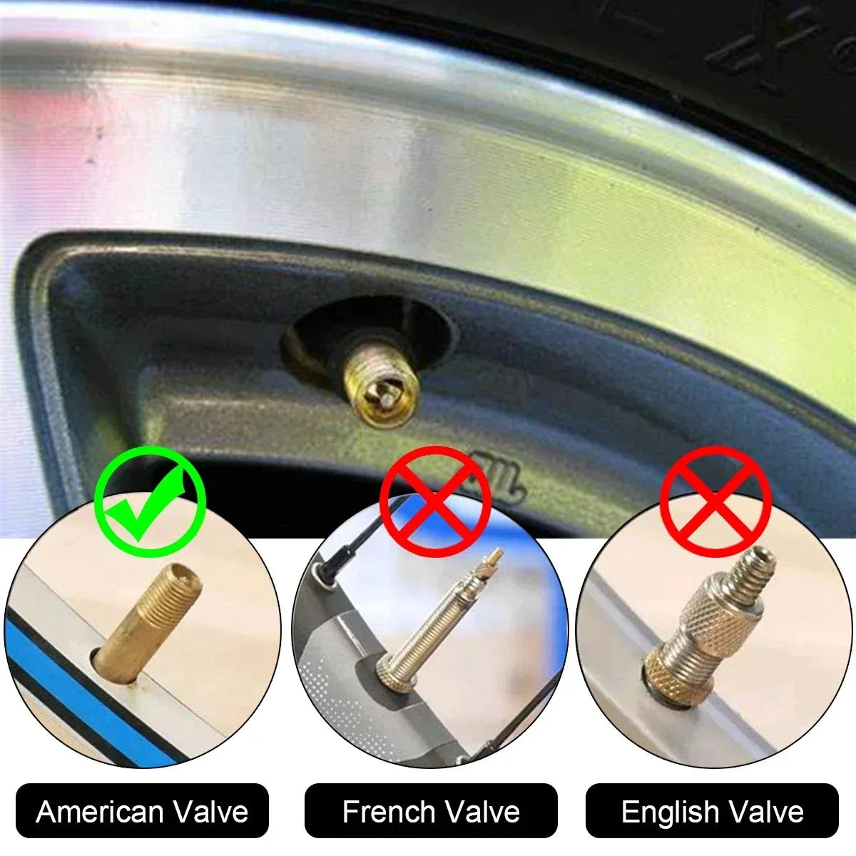 33-Piece Tire Valve Core Repair and Installation Tool Kit