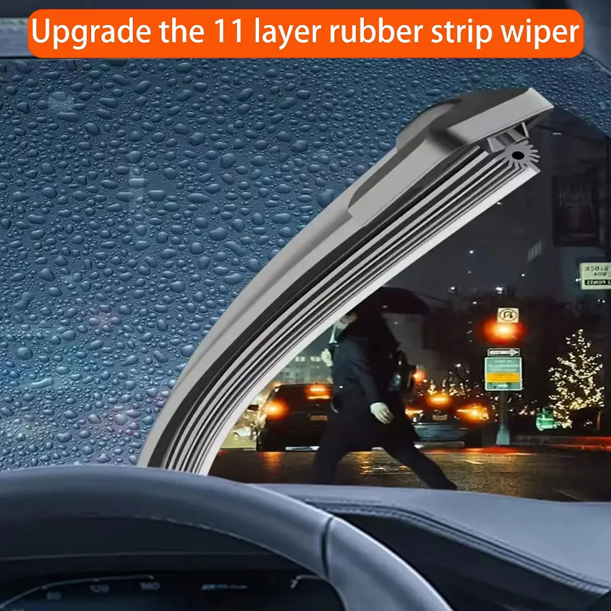 All-Weather Performance Car Front Windshield Wiper Blade - 2