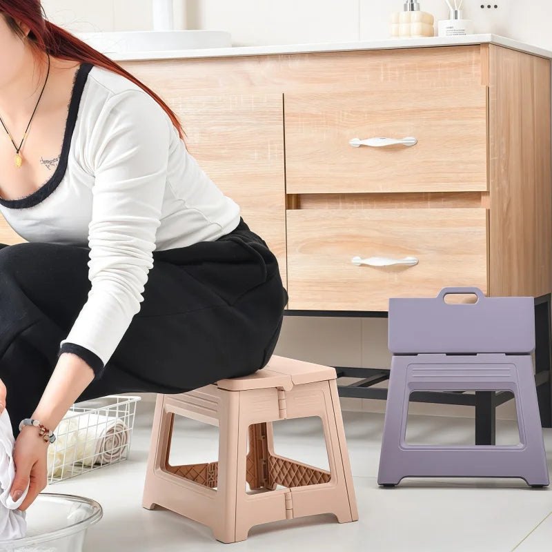 Portable Lightweight Folding Stool for Camping and Home Use
