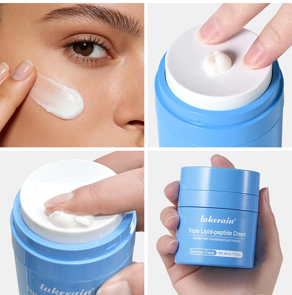 Triple Lipid Peptide Moisturizing Face Cream for Dry Sensitive Skin - 20