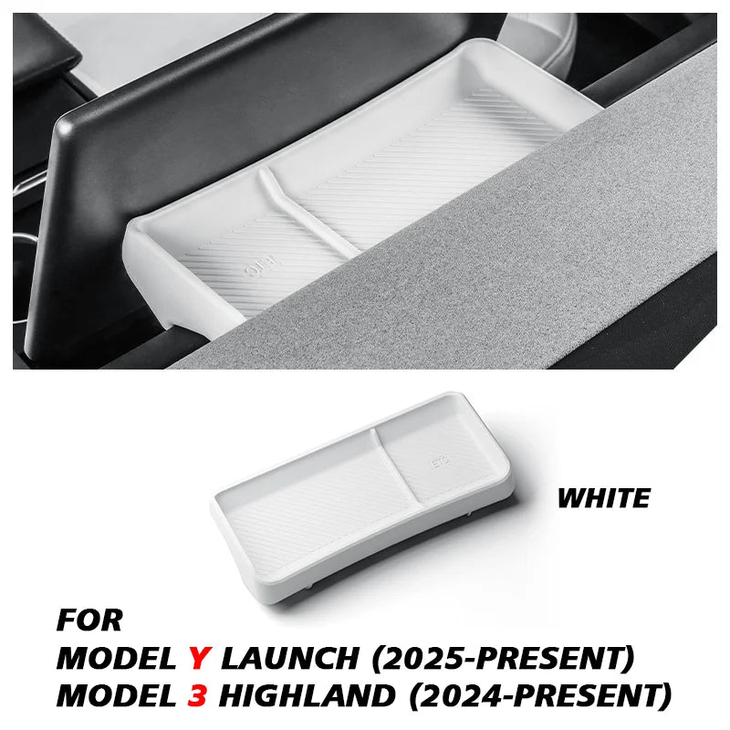 Dashboard Tissue Box and Storage Tray for Tesla Model 3 and Model Y